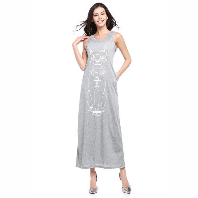 Egyptian Cat Dress