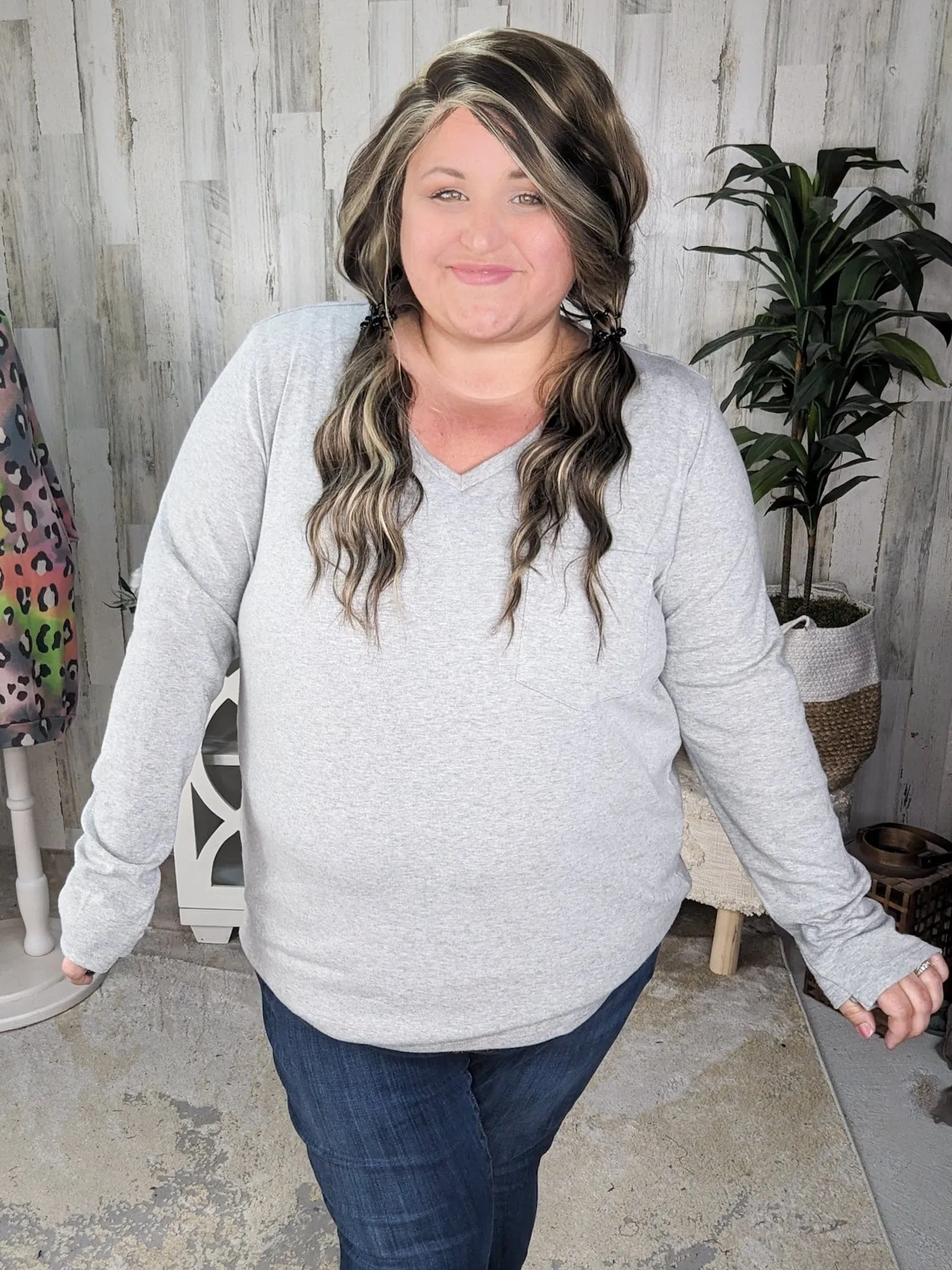 Elliot Premium Long Sleeve Layering Tee w/Thumbholes (Many colors!)