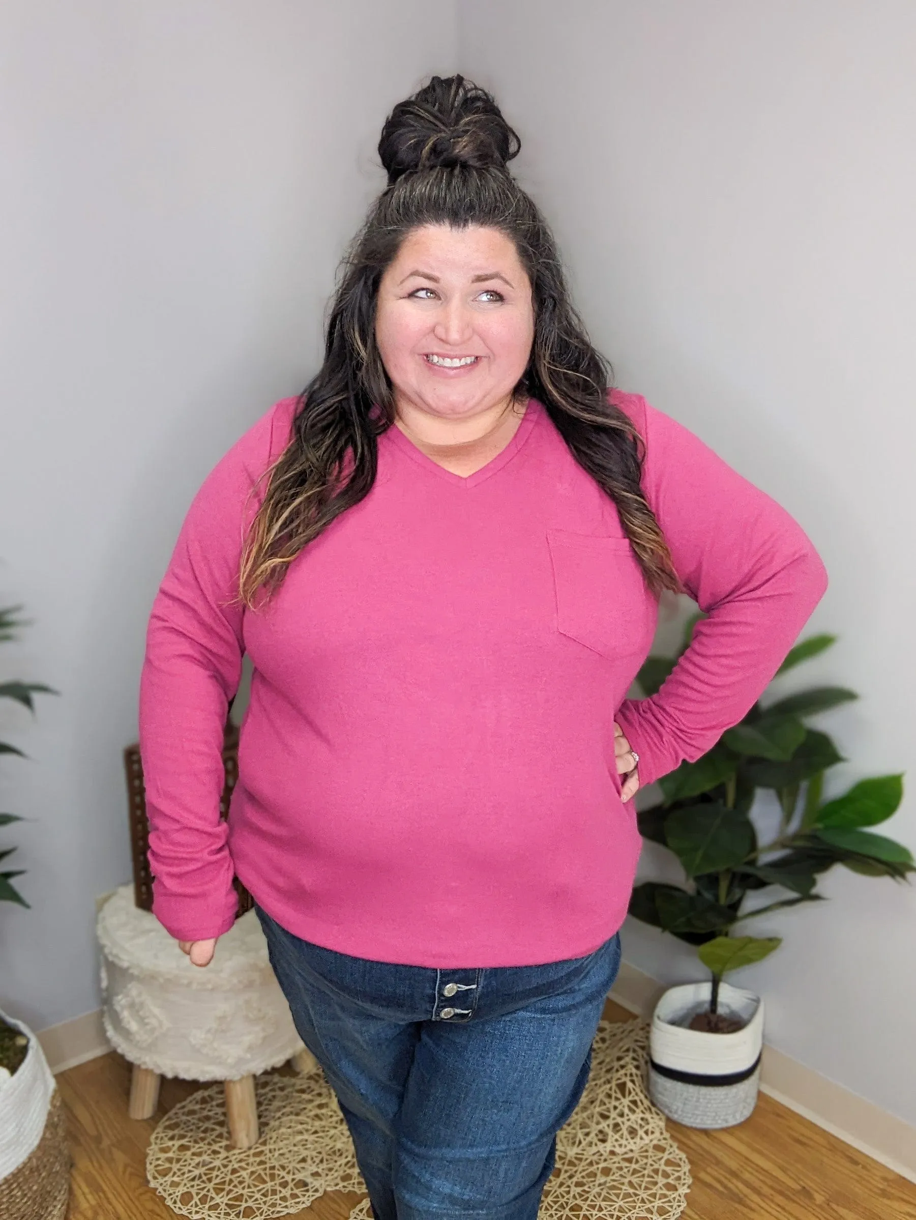 Elliot Premium Long Sleeve Layering Tee w/Thumbholes (Many colors!)