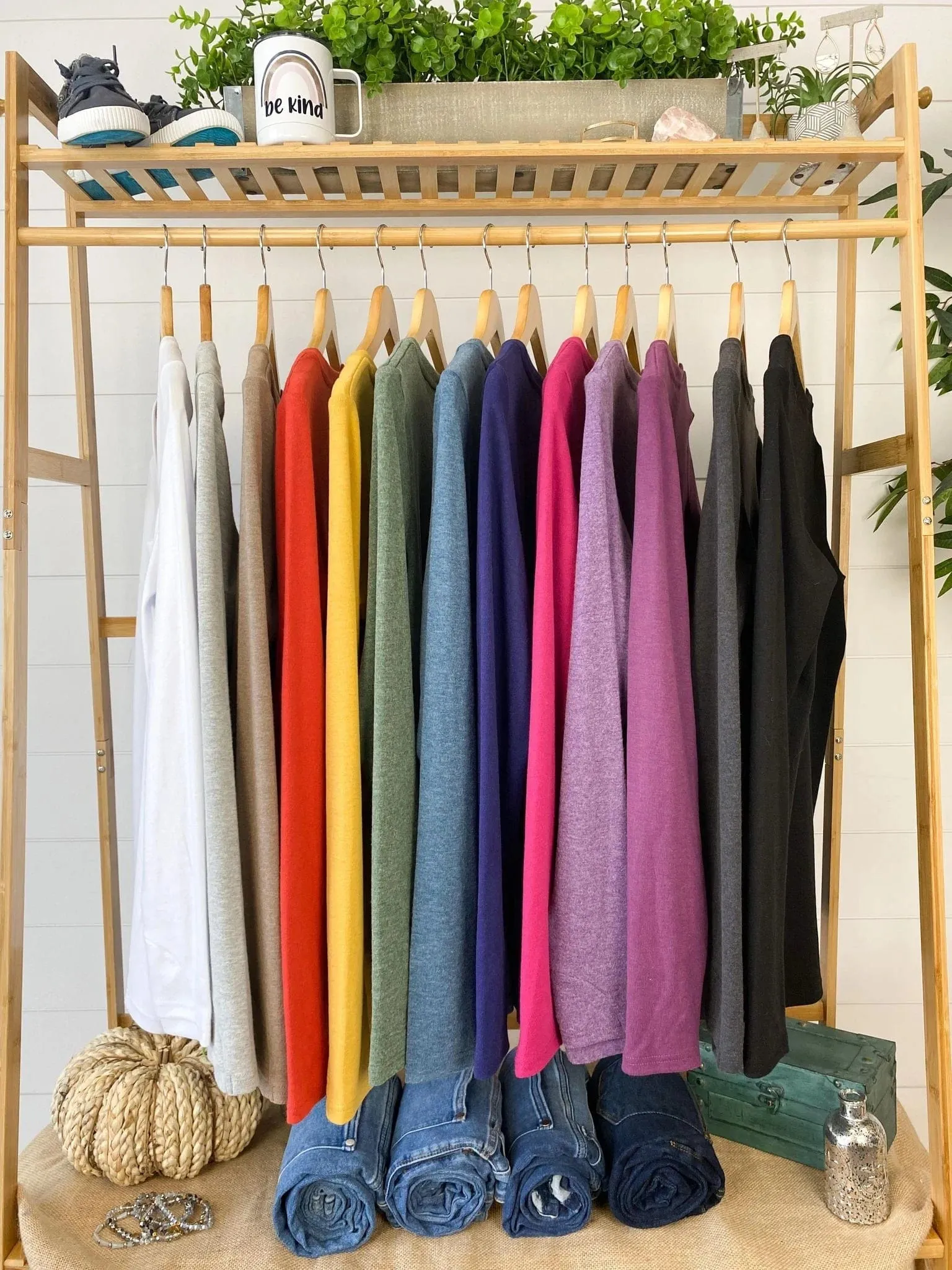 Elliot Premium Long Sleeve Layering Tee w/Thumbholes (Many colors!)