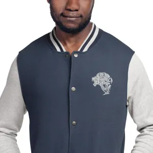 Embroidered Champion Lion Bomber Jacket