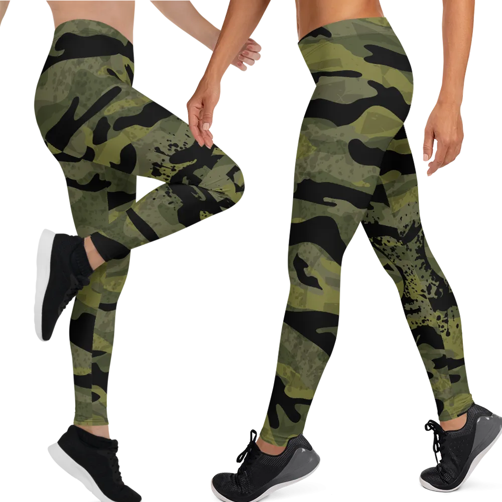 Fit Bitch - Leggings - Camo