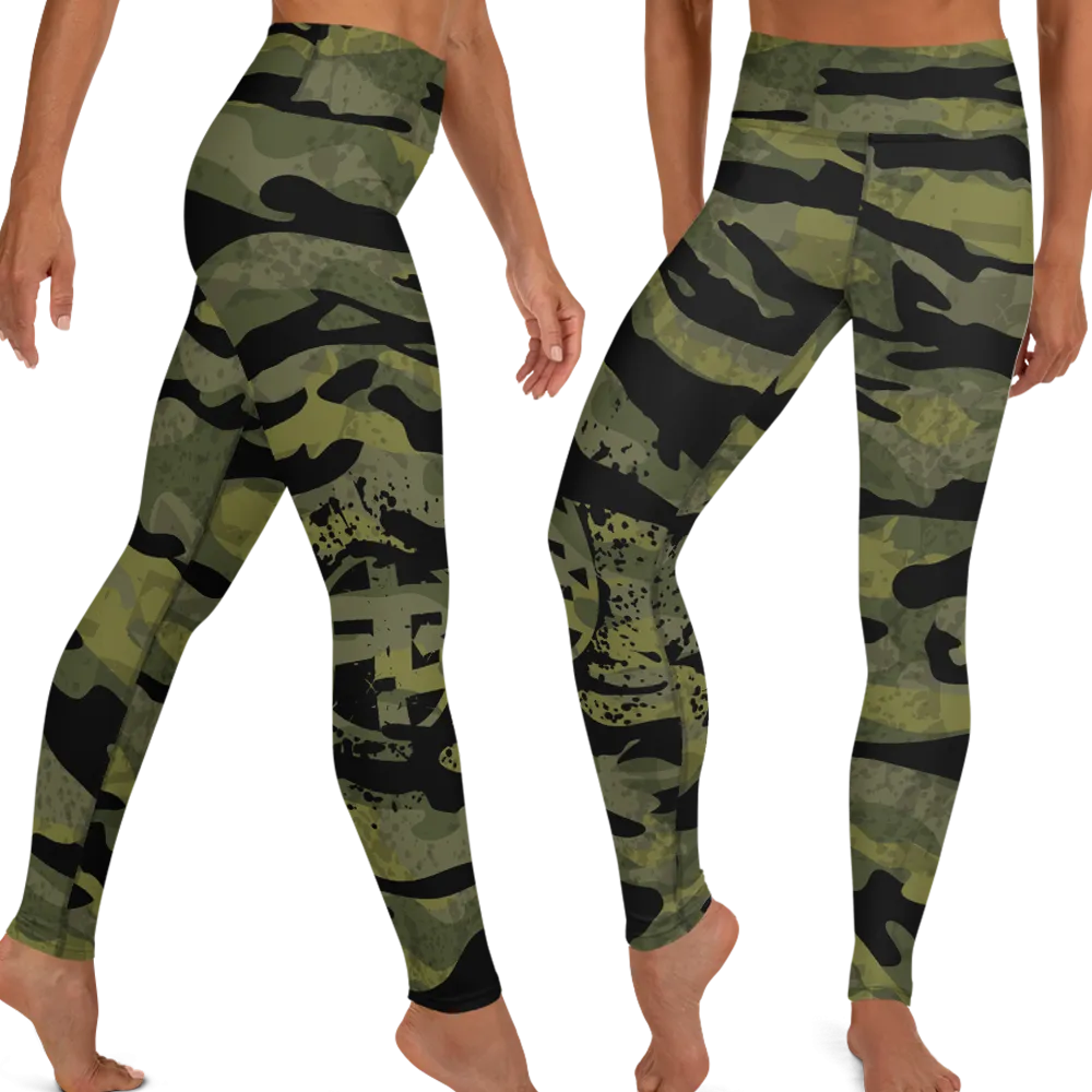 Fit Bitch - Yoga Leggings - Camo