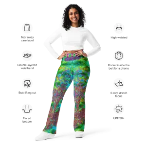 Flare Leggings (Her/Muliebris)(WindSong Flower) RJSTH@Fabric#11 RJSTHW2024 RJS