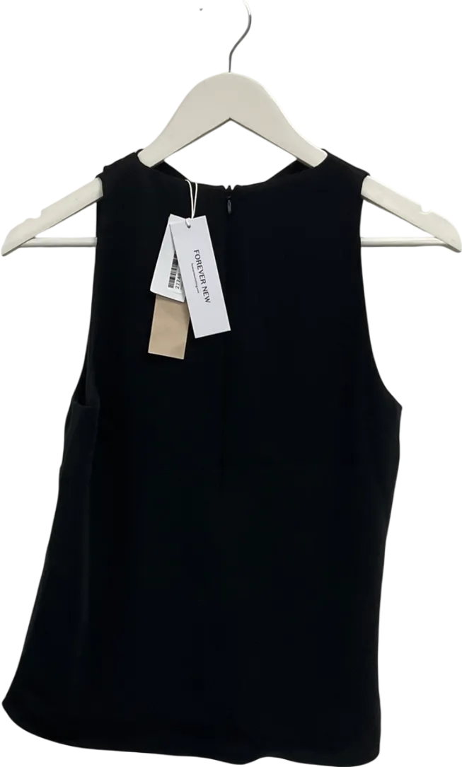 FOREVER NEW Black Dawn Hardware Tank UK 8