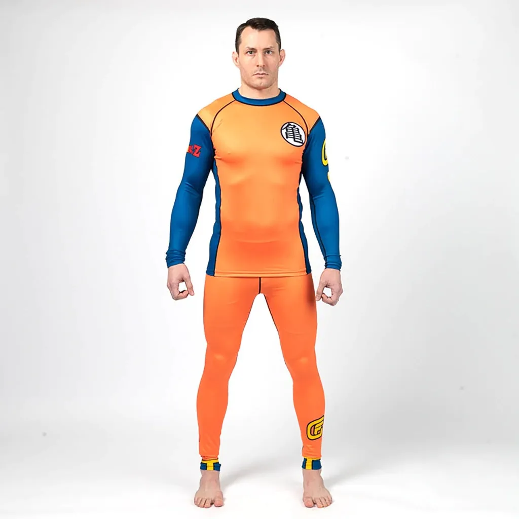 Fusion Fight Gear Dragon Ball Z Goku Mens Spats Pants Compression