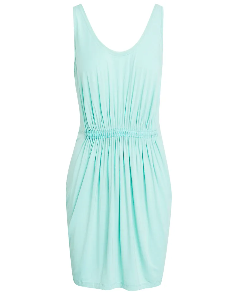 Gathered Tank Dress