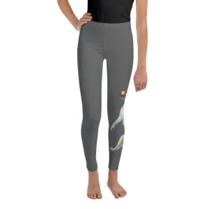 Girls Leggings in Grey "Dexter"
