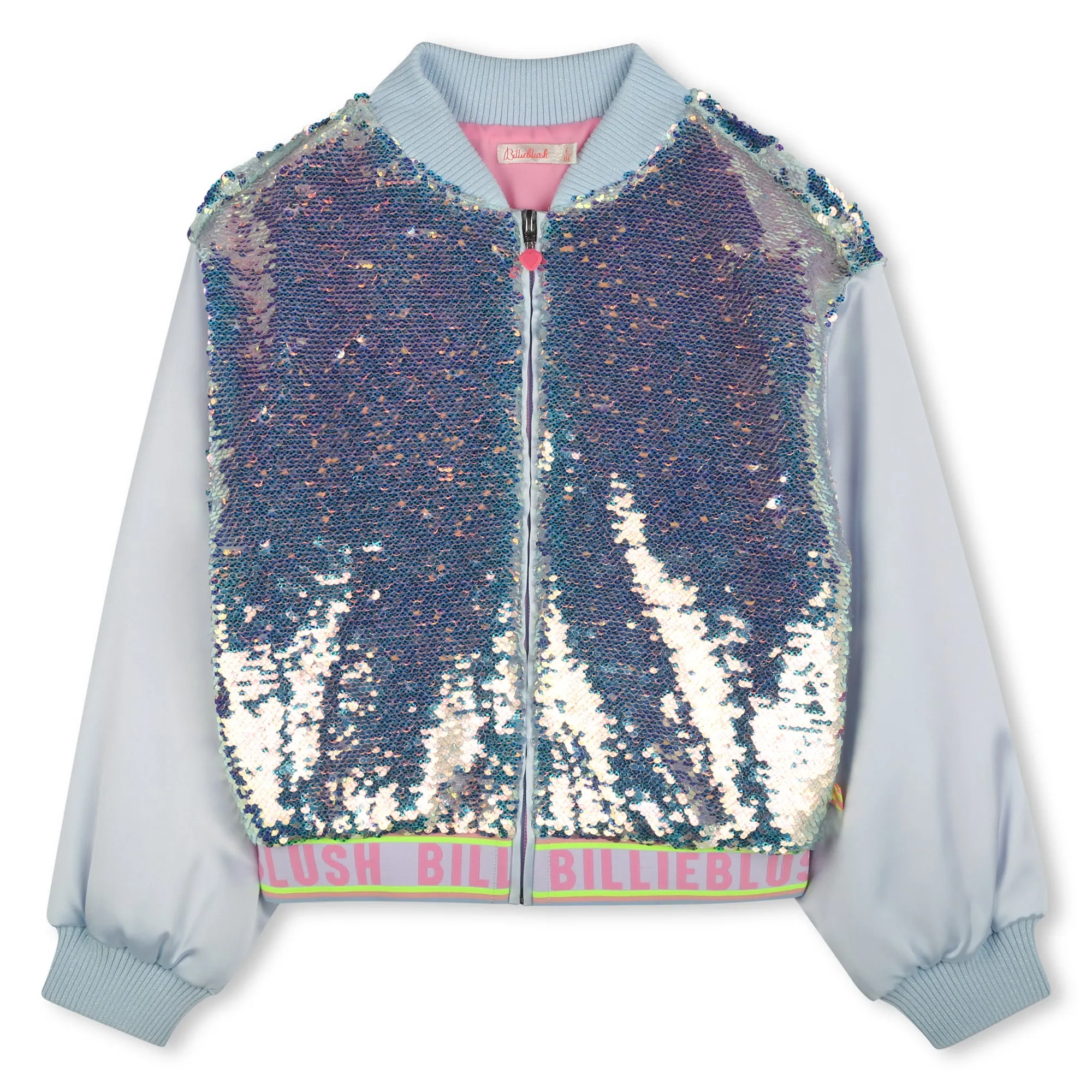 Girls Sequin Bomber Jacket