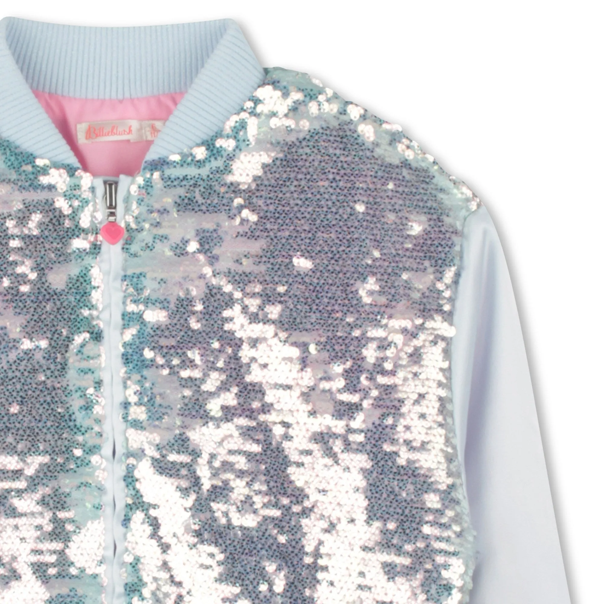 Girls Sequin Bomber Jacket