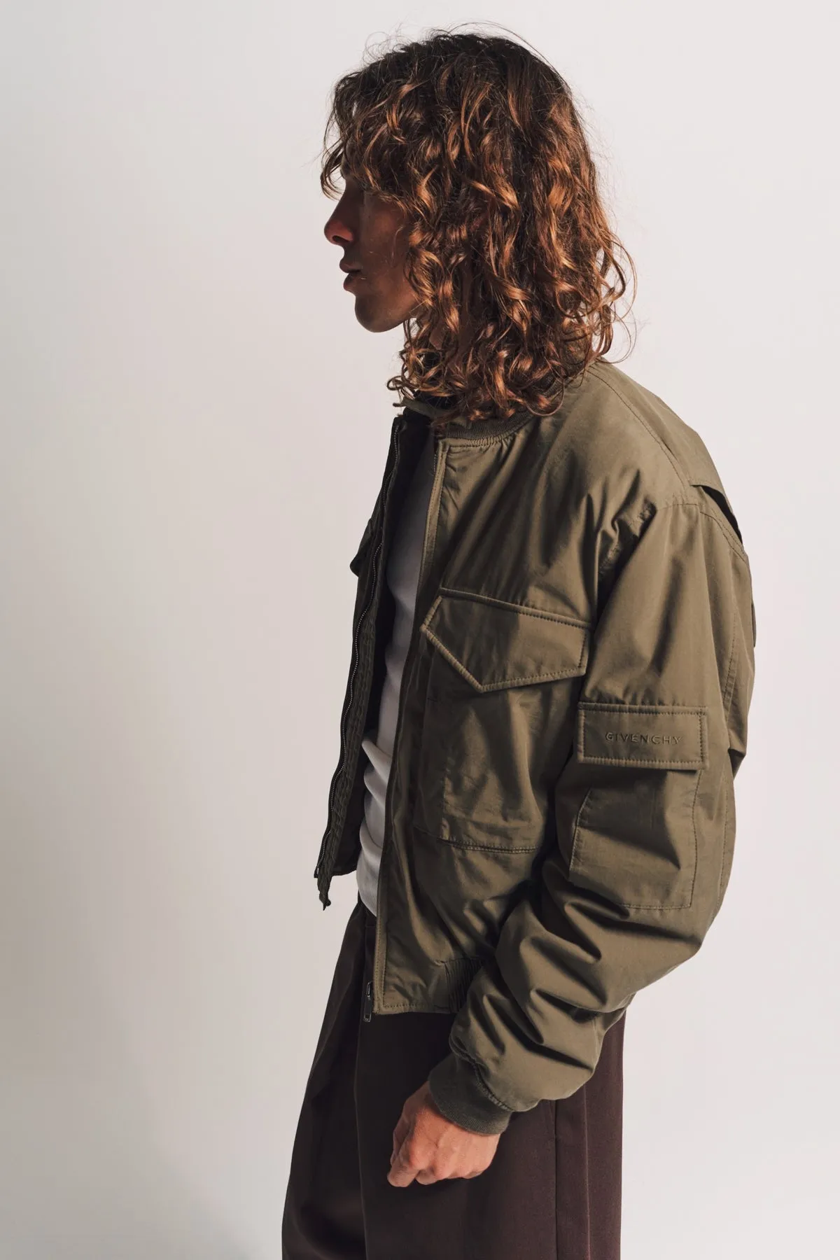 GIVENCHY | CROPPED BOMBER JACKET