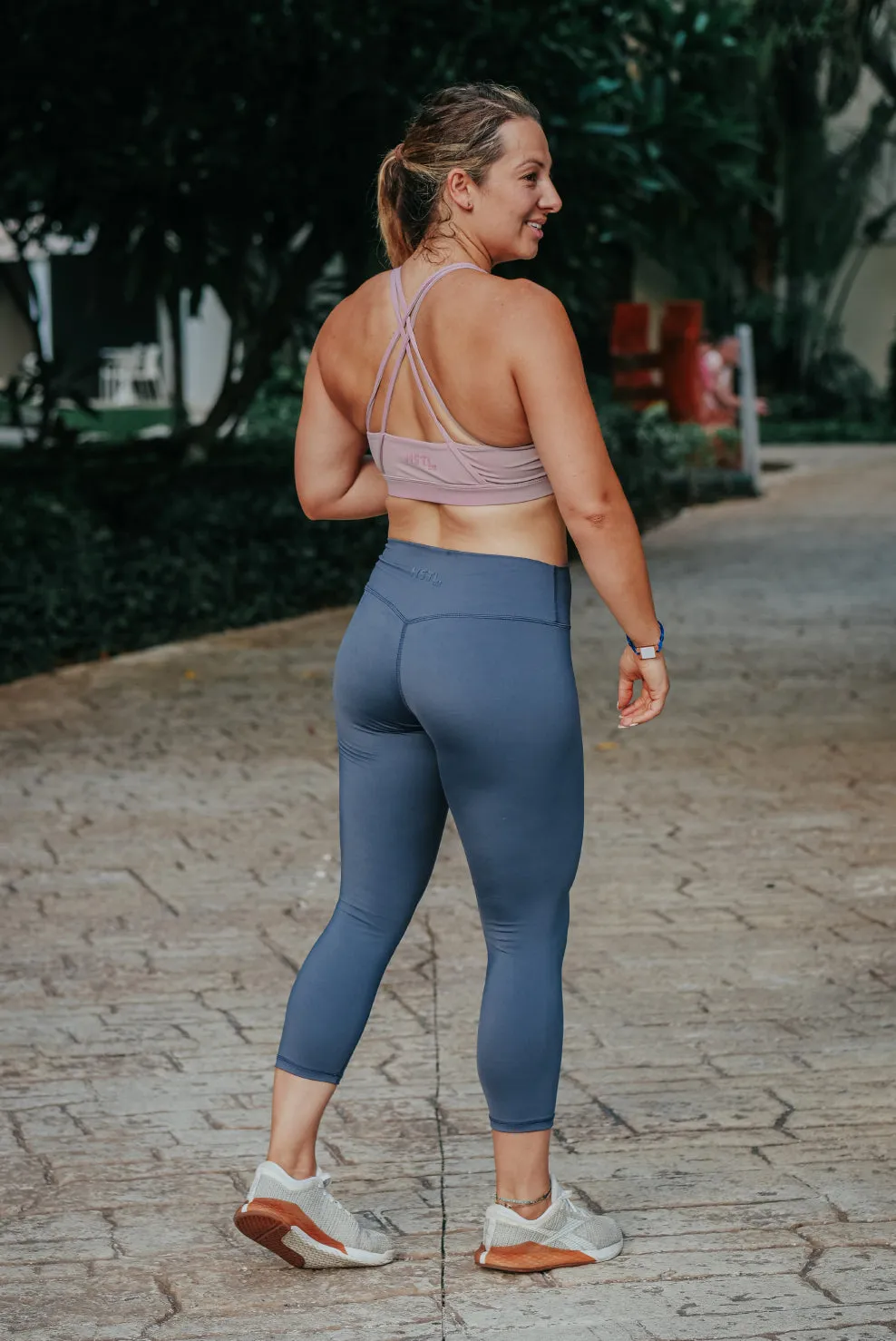 Gloss Cropped Leggings