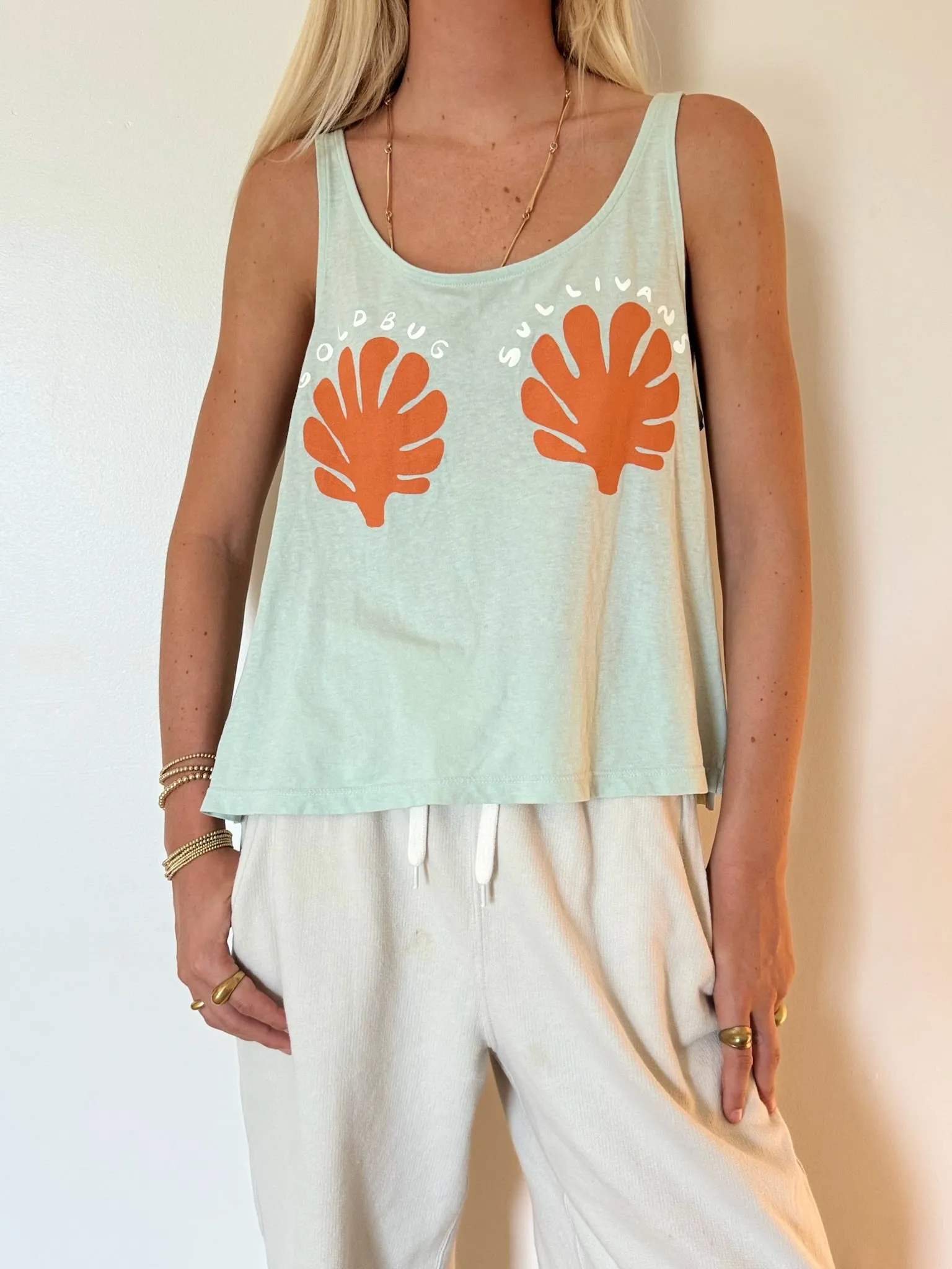 GOLDBUG Shells Cropped Tank