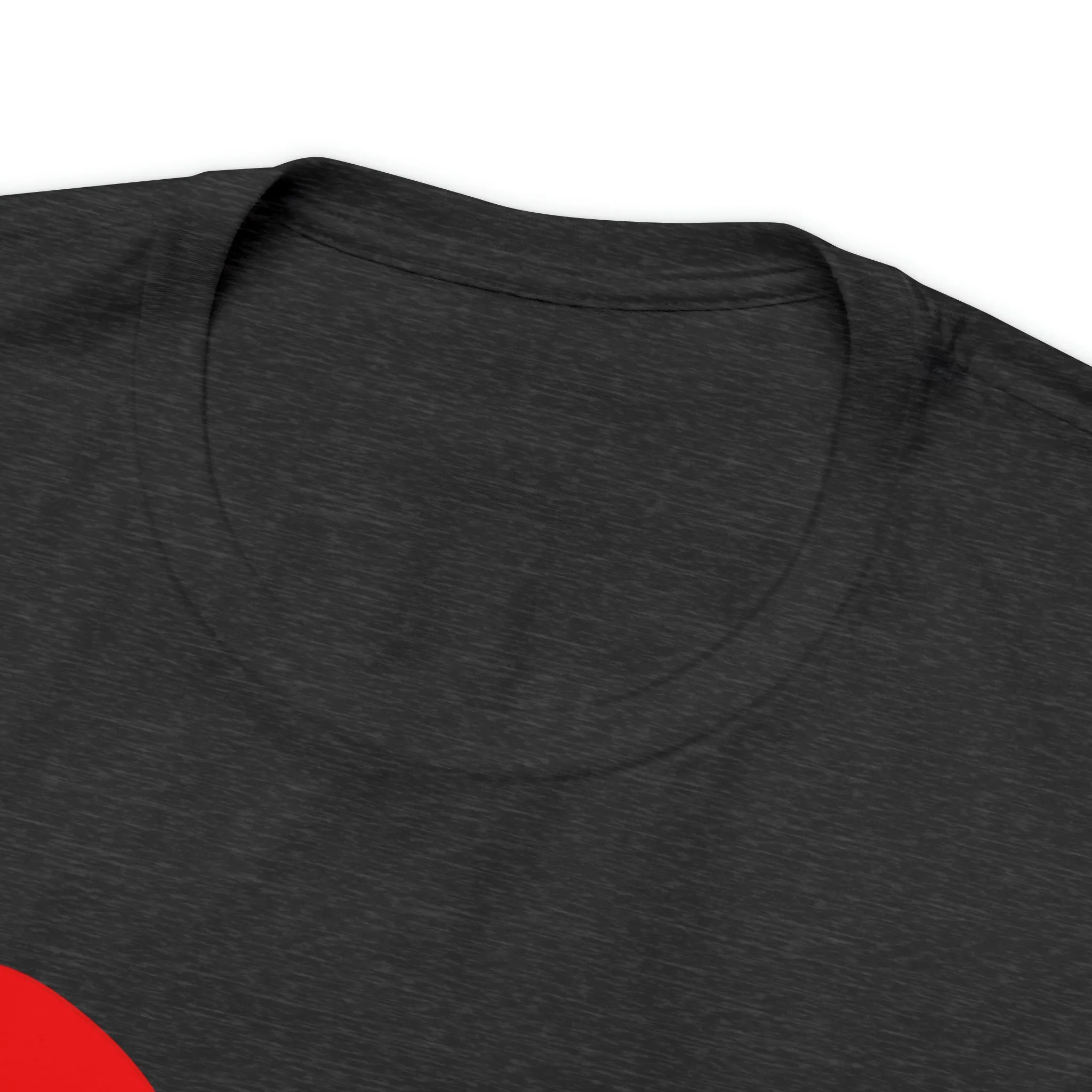 HO! HO! HO! Santa Hat T-Shirt | Red and Green Ho Ho Ho Tee |  Bella Canvas 3001Unisex | Funny Short Sleeve Tshirt
