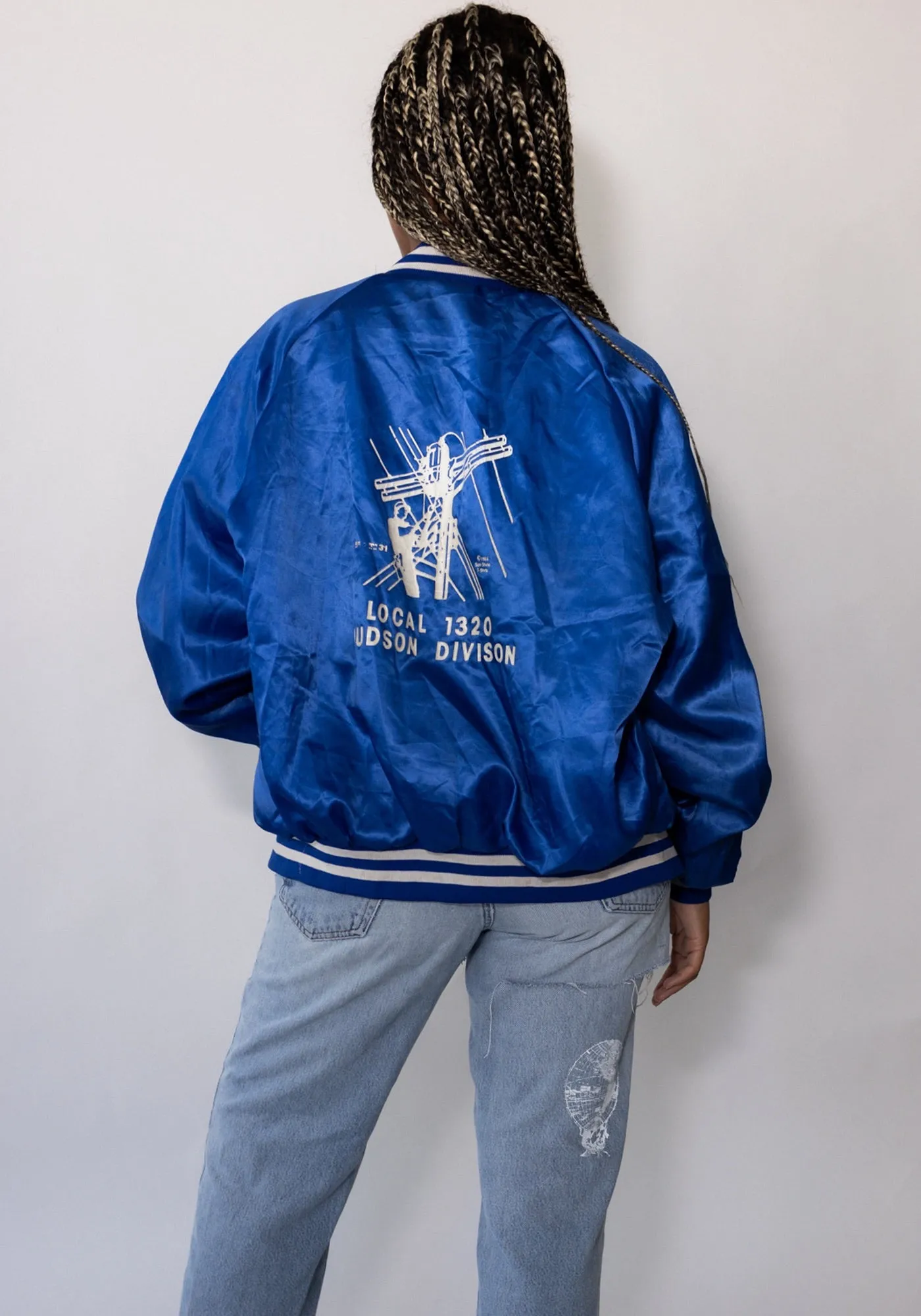 Hudson Royal Blue Bomber Jacket