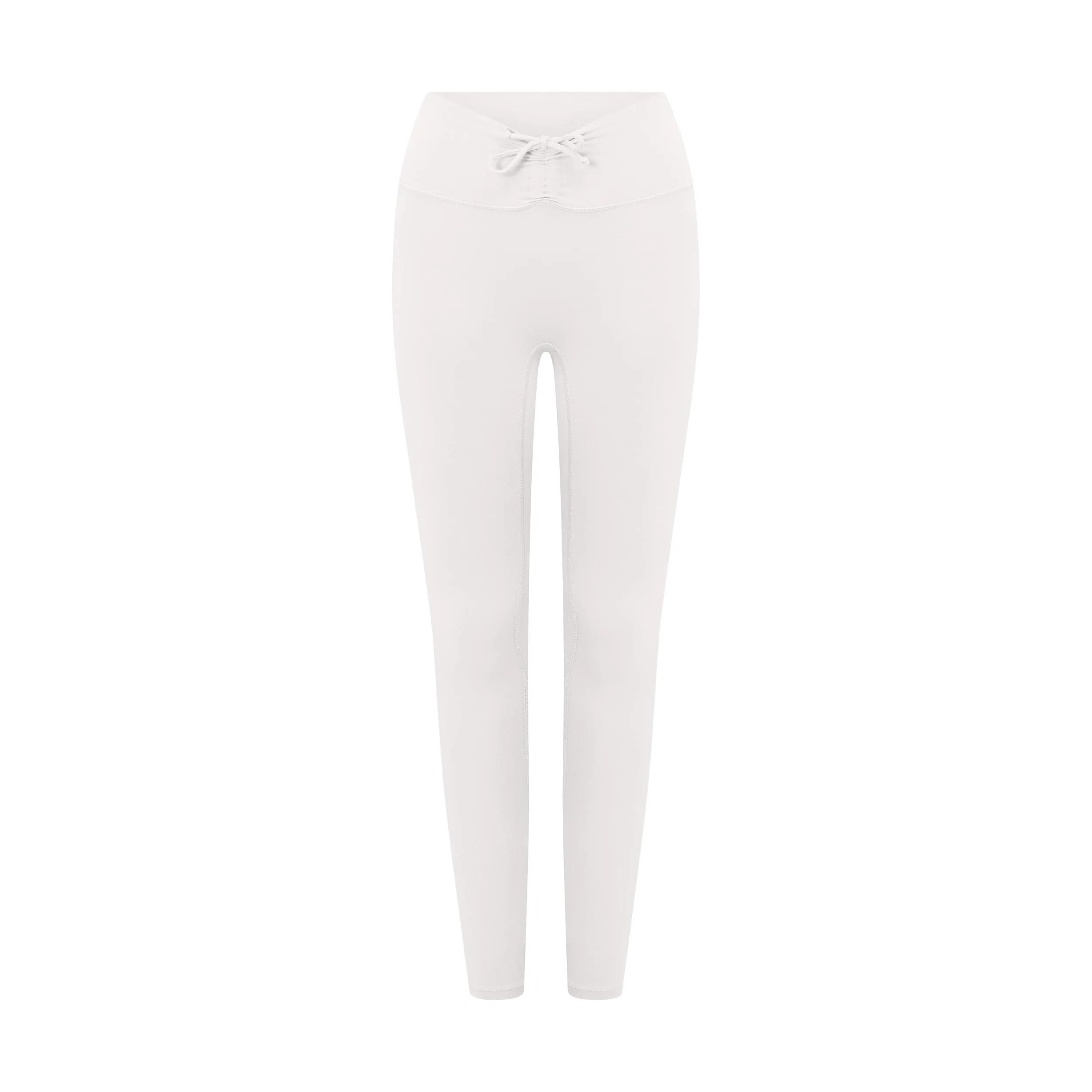 IM Serenity Drawstring Scrunch Leggings | Light Grey
