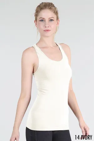 Ivory NikiBiki Racerback Tank Style Cami
