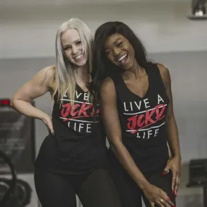 Jacked Life Tank - Black (Women's)