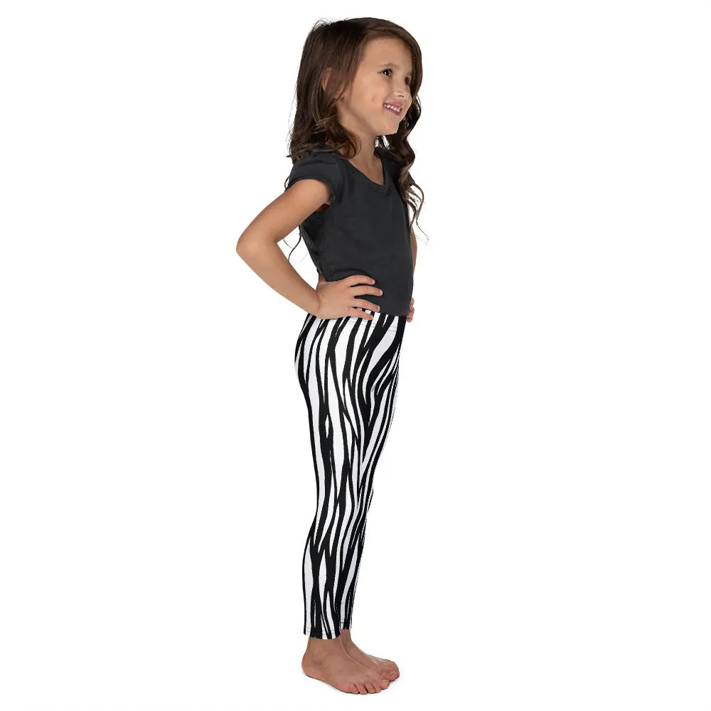 Kid's Mountain Zebra Leggings