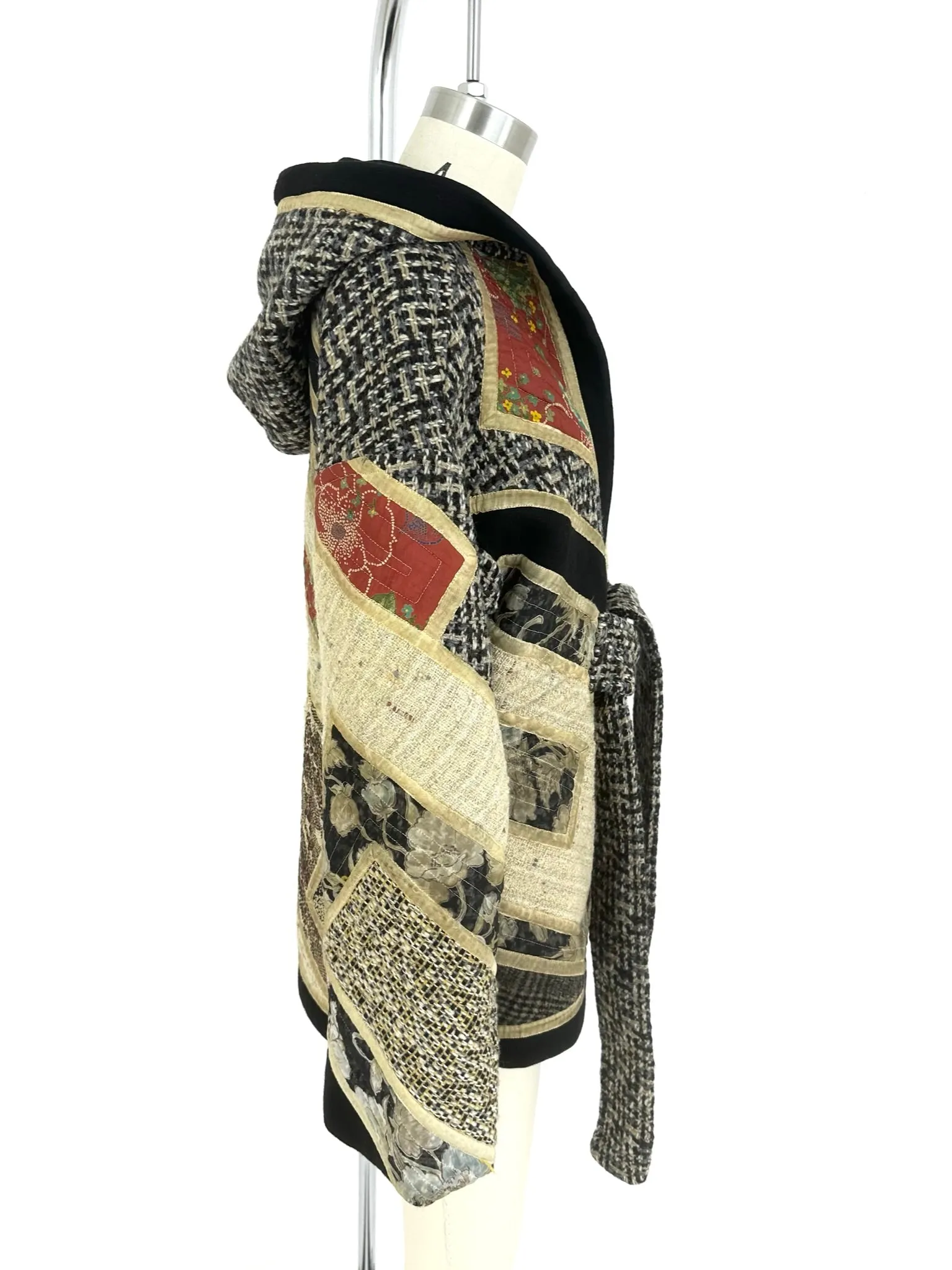 Koos Van Den Akker Patchwork Hooded Jacket*