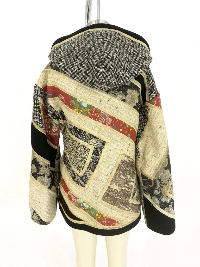 Koos Van Den Akker Patchwork Hooded Jacket*