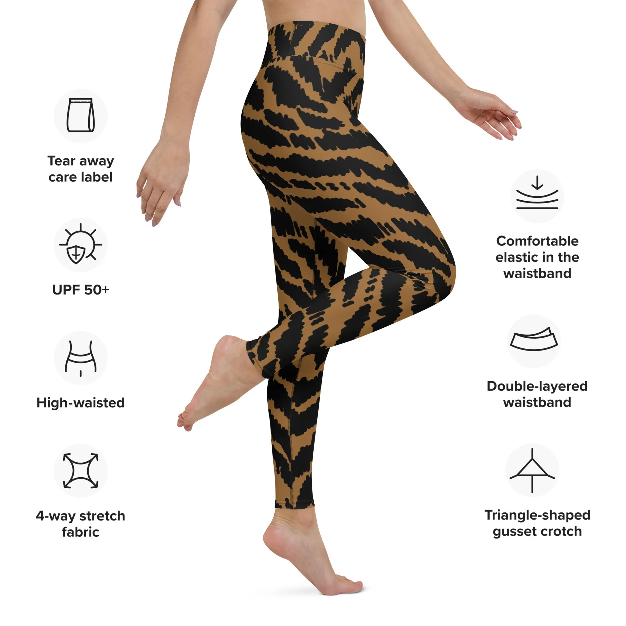 Kpelle Power Yoga Leggings