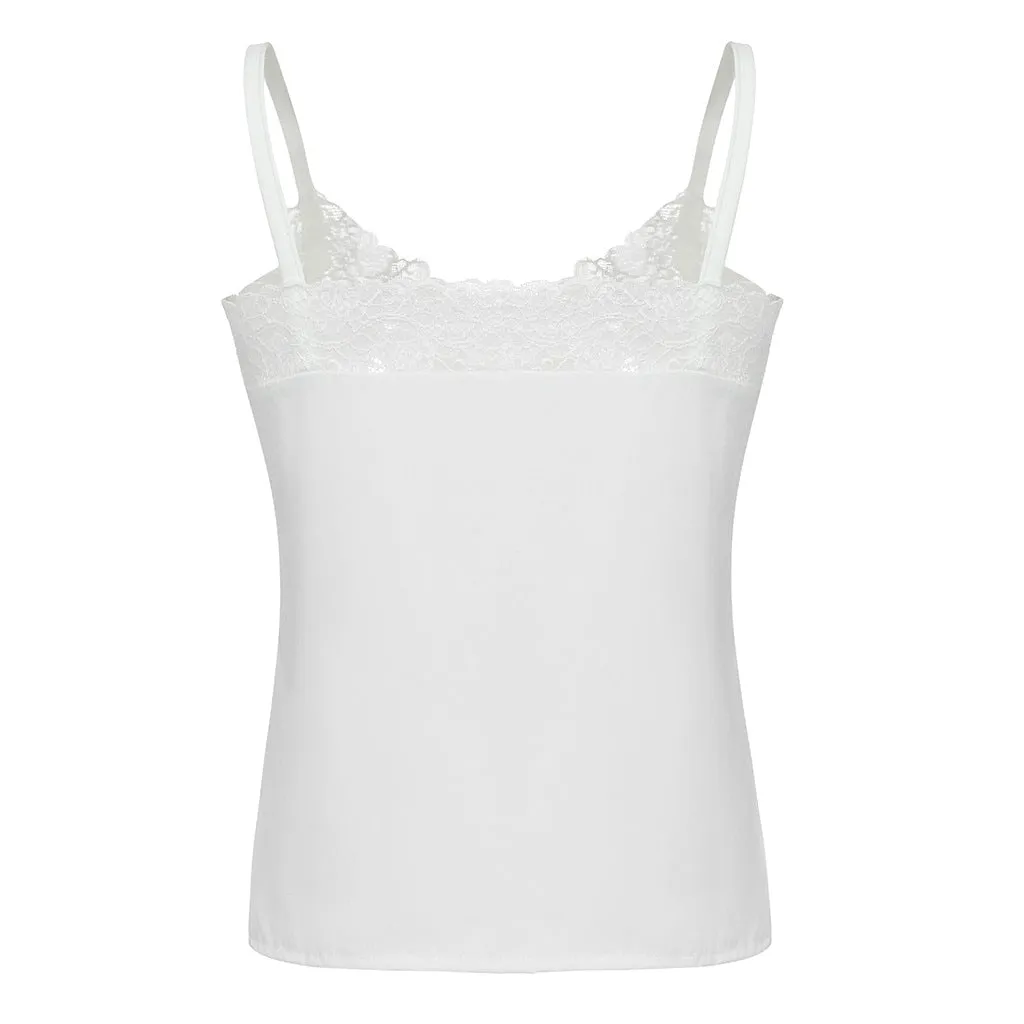 Lace Frosting Tank Top