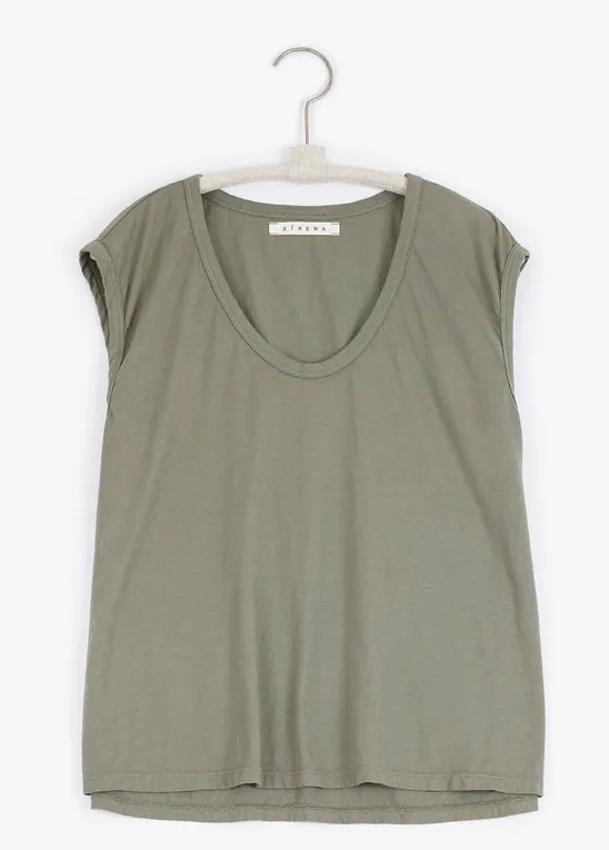Laila Tank Top- Silverstone