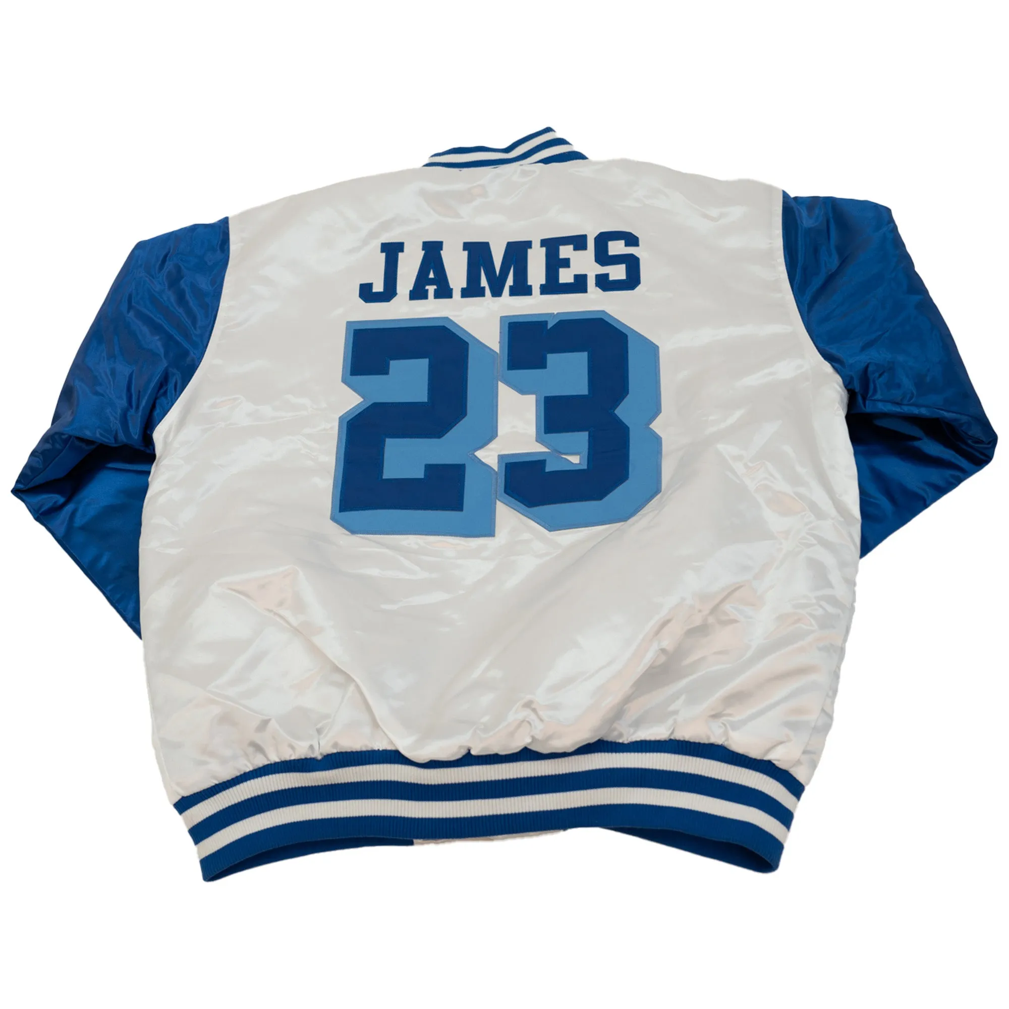 LEBRON CRENSHAW SATIN JACKET (WHITE)