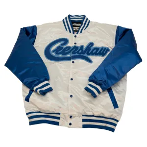 LEBRON CRENSHAW SATIN JACKET (WHITE)