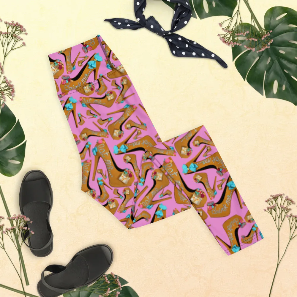 Leggings 'Eat me drink me'