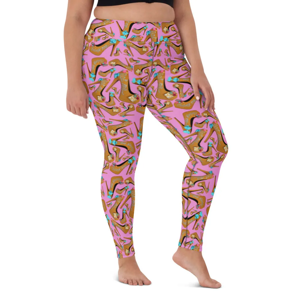 Leggings 'Eat me drink me'