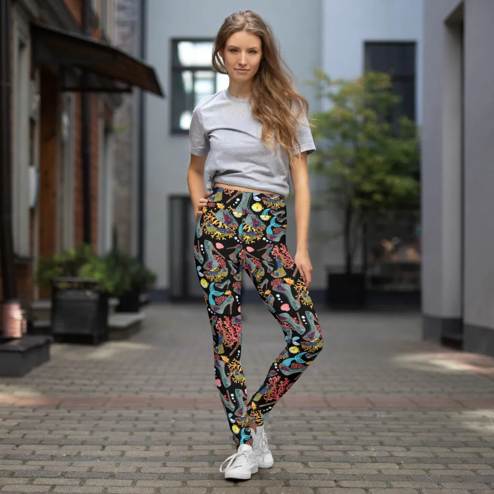 Leggings Ursula 'Dark Glam sea'