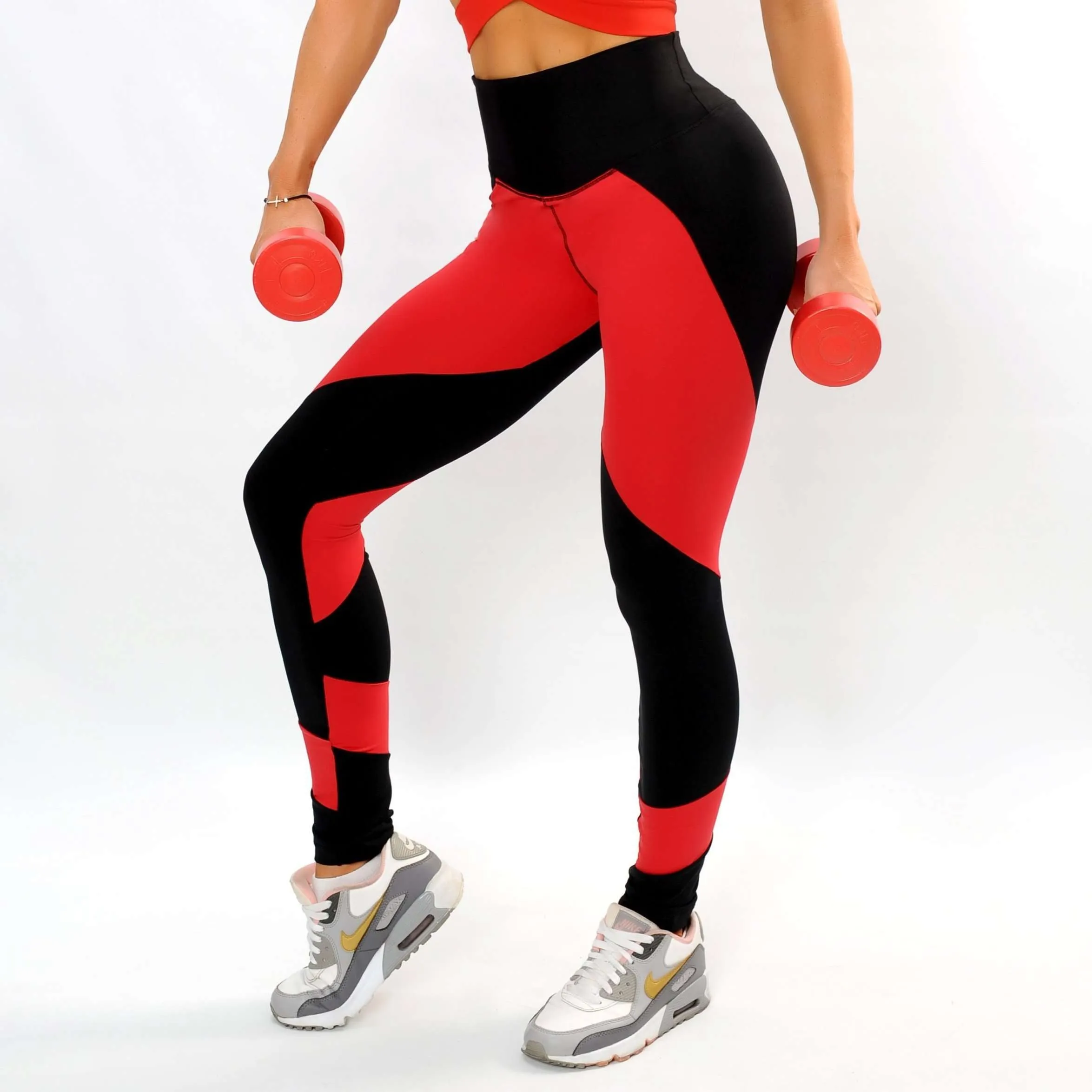 Leggins fitness bicolor.