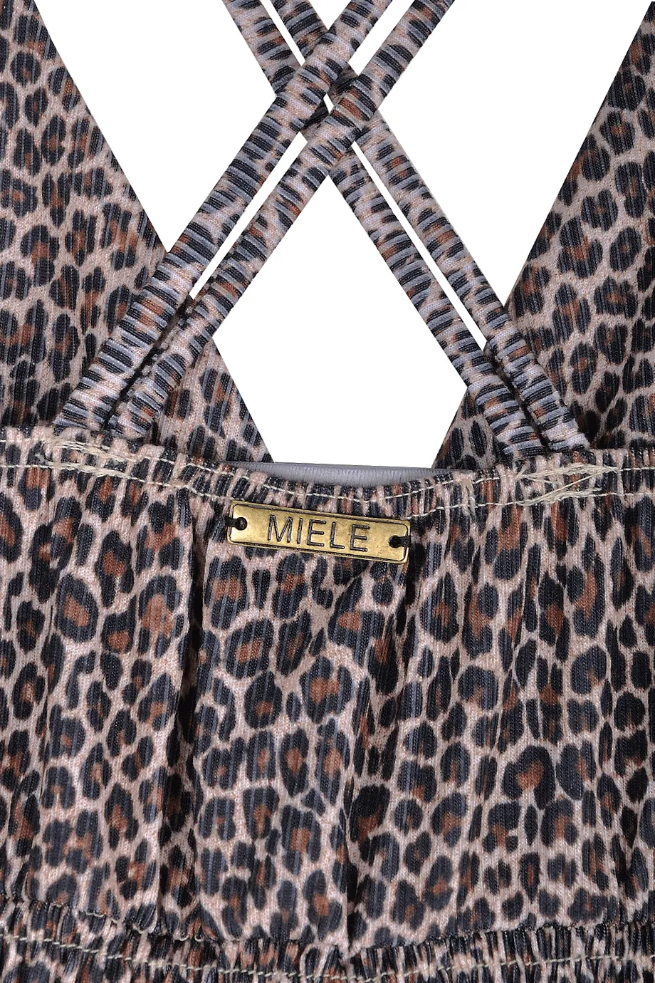 LEOPARD Brown Leopard Long Dress