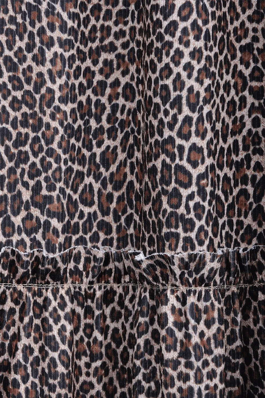LEOPARD Brown Leopard Long Dress