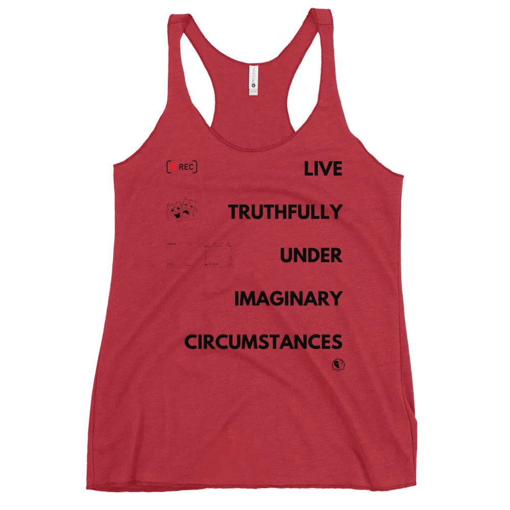 Live Truthfully - Women's Racerback Tank Top