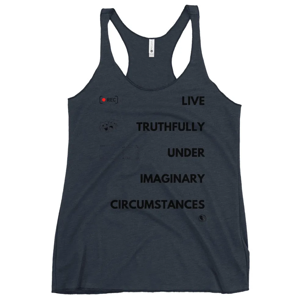 Live Truthfully - Women's Racerback Tank Top