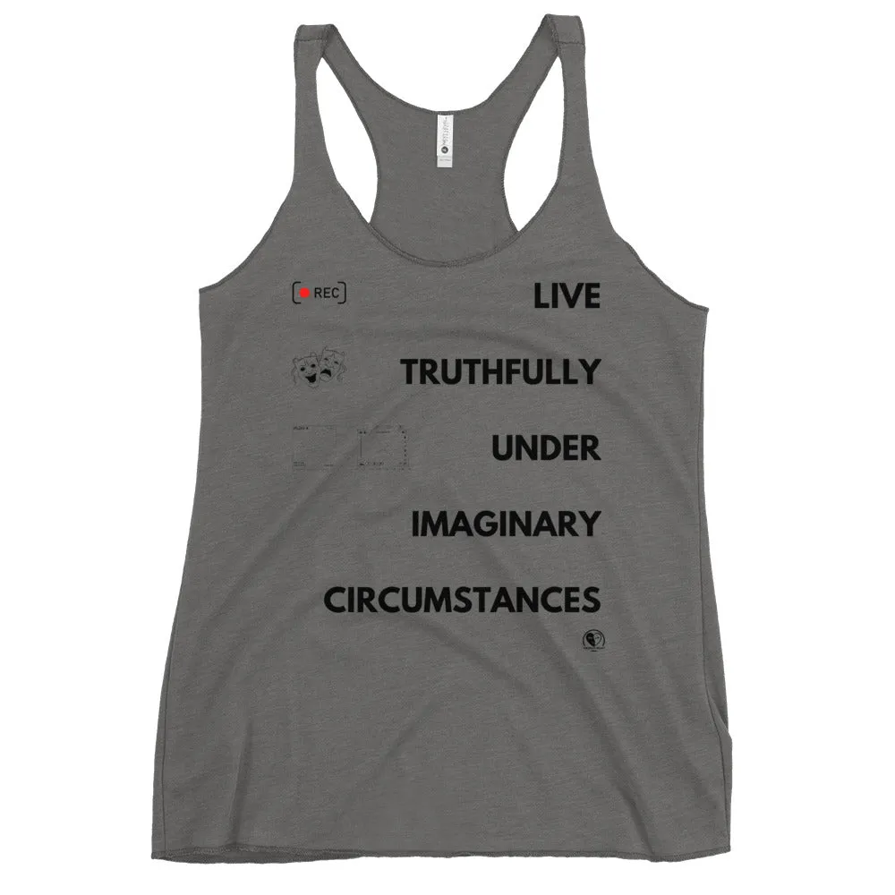 Live Truthfully - Women's Racerback Tank Top