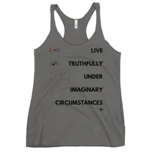 Live Truthfully - Women's Racerback Tank Top