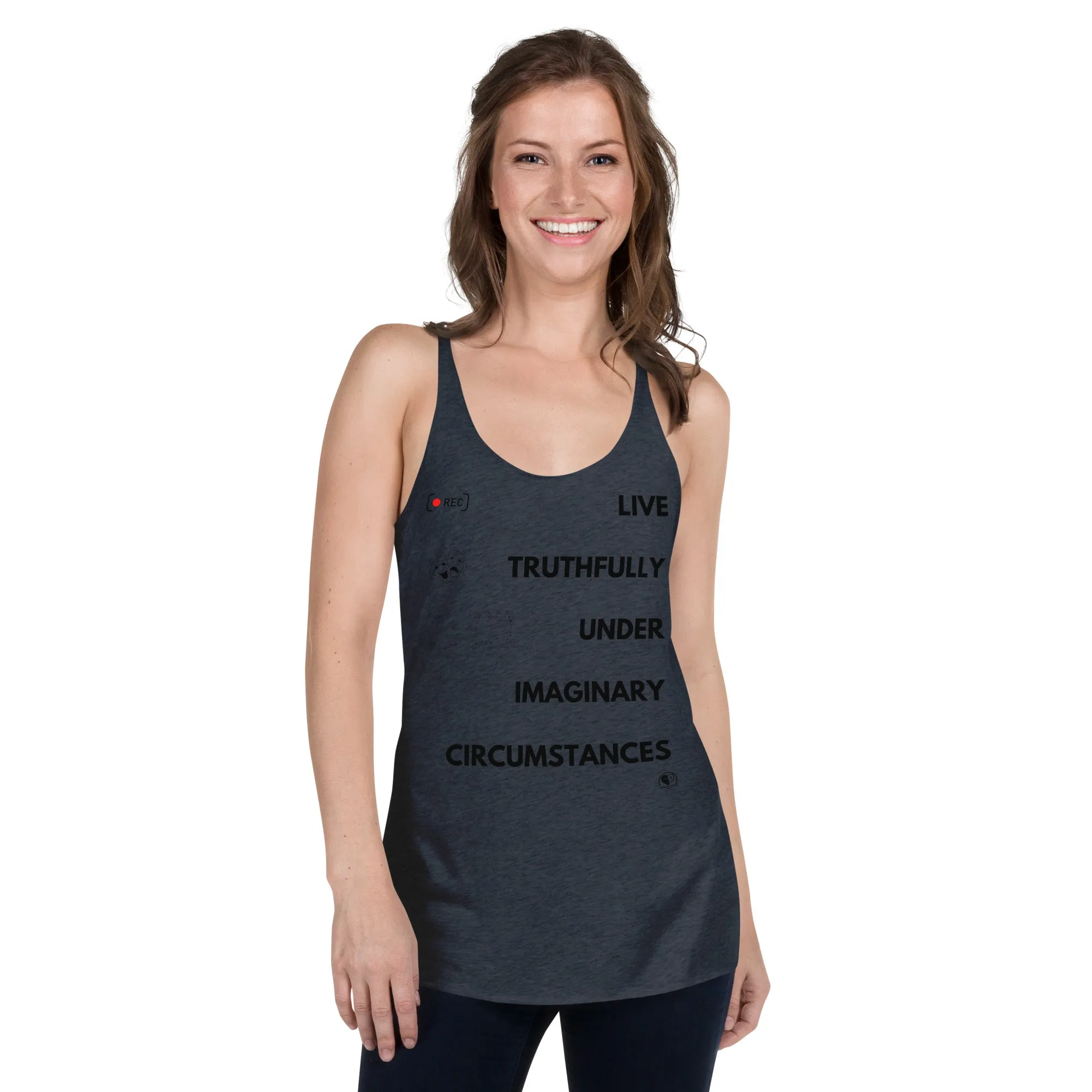 Live Truthfully - Women's Racerback Tank Top