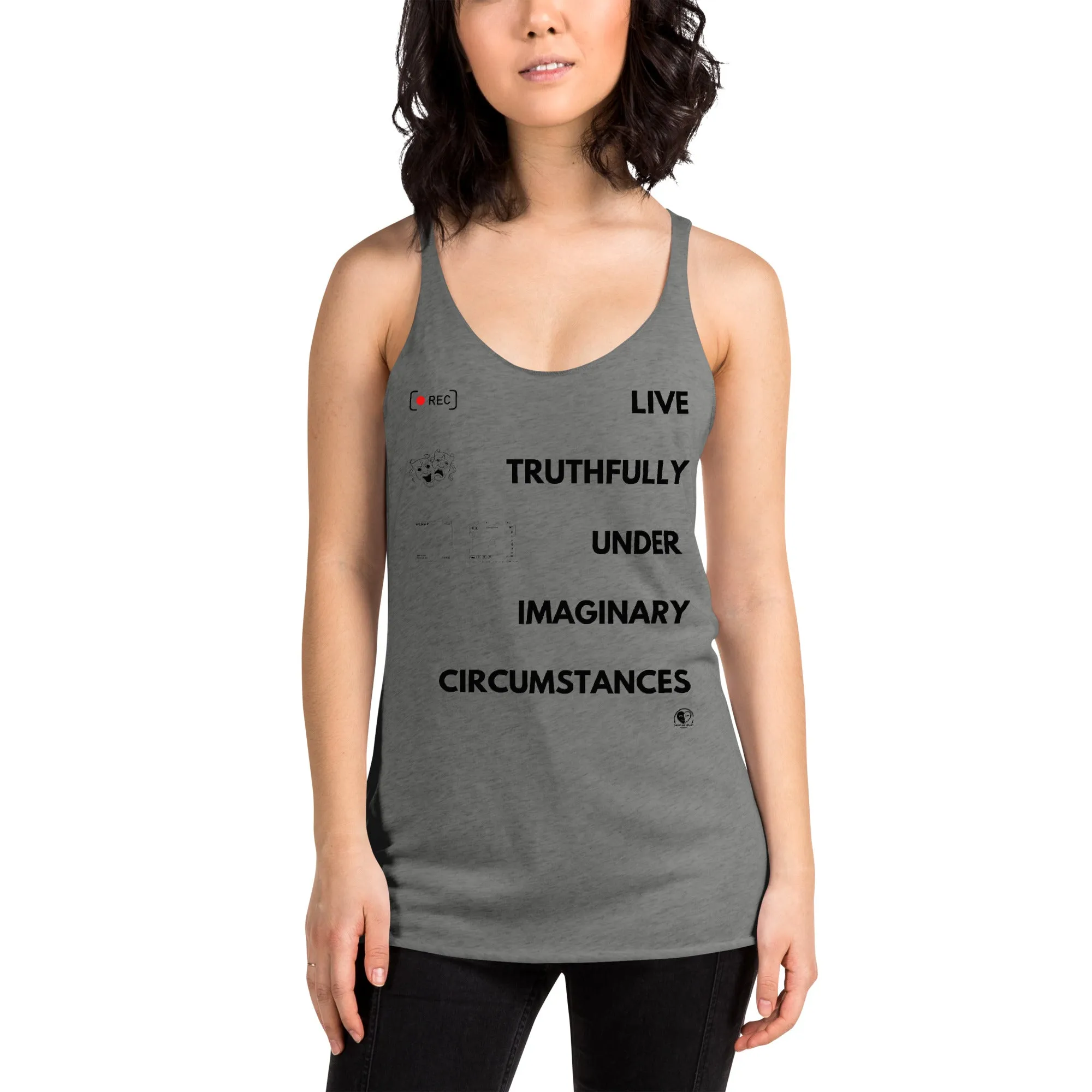 Live Truthfully - Women's Racerback Tank Top