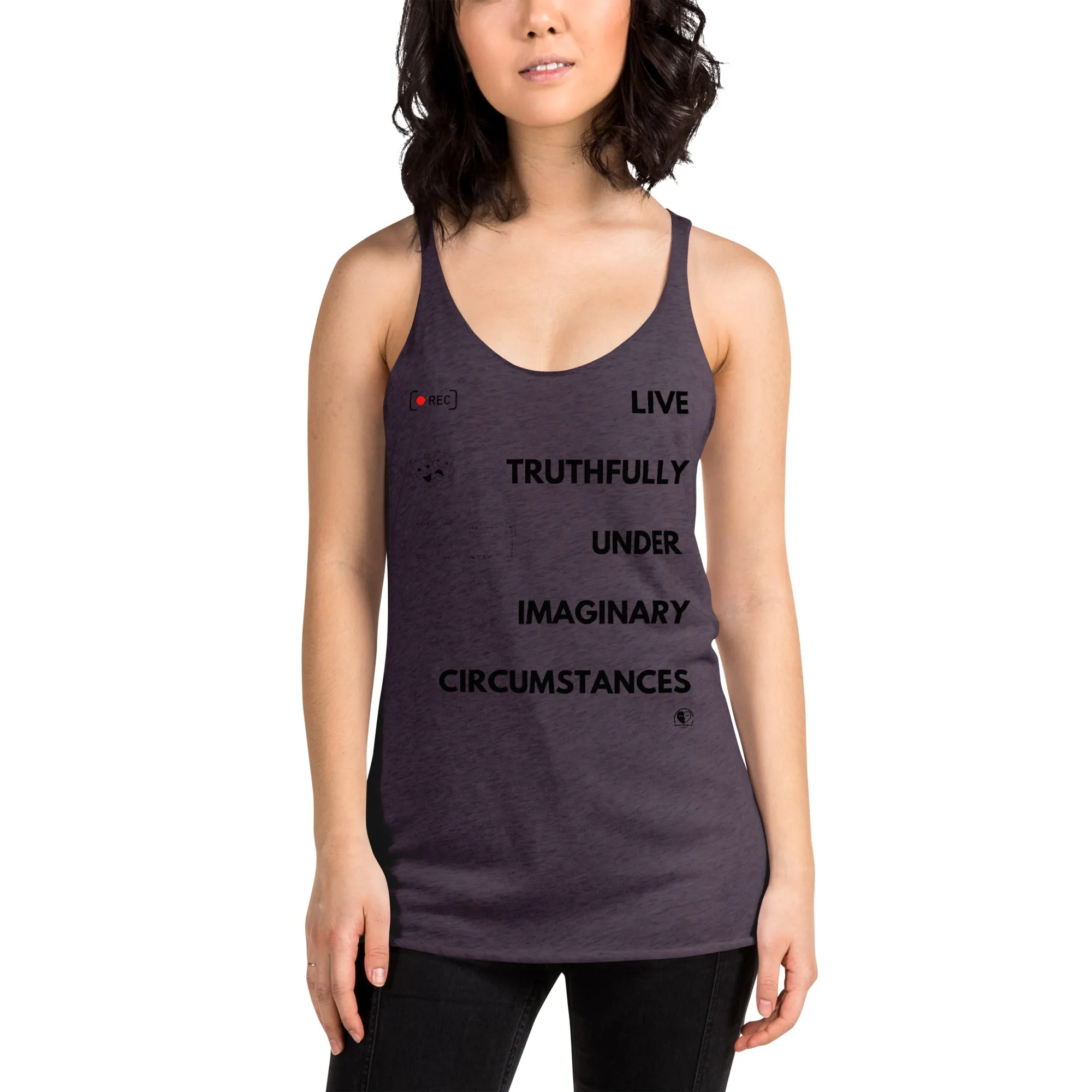 Live Truthfully - Women's Racerback Tank Top