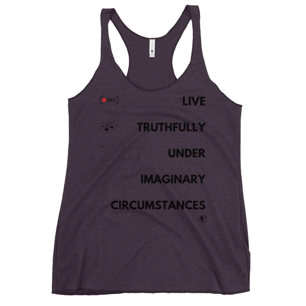 Live Truthfully - Women's Racerback Tank Top