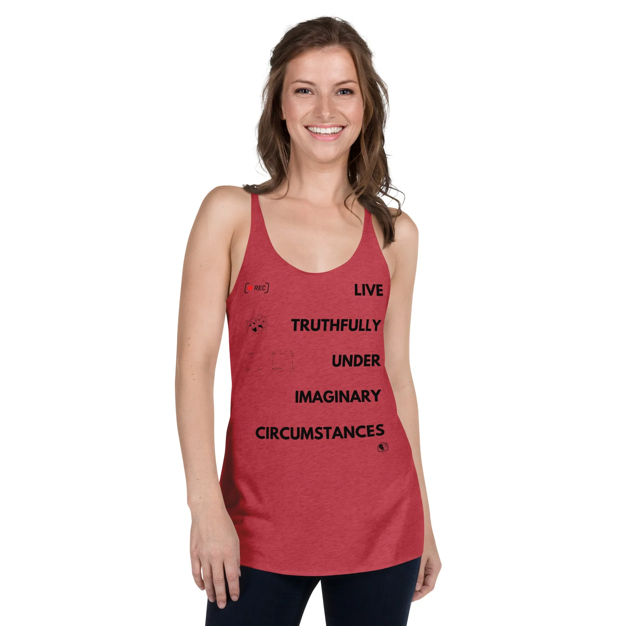 Live Truthfully - Women's Racerback Tank Top