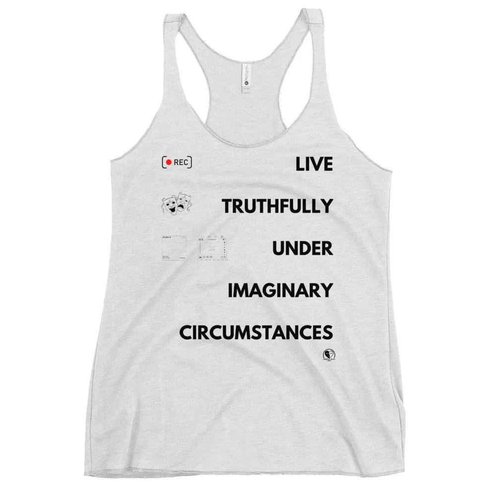 Live Truthfully - Women's Racerback Tank Top