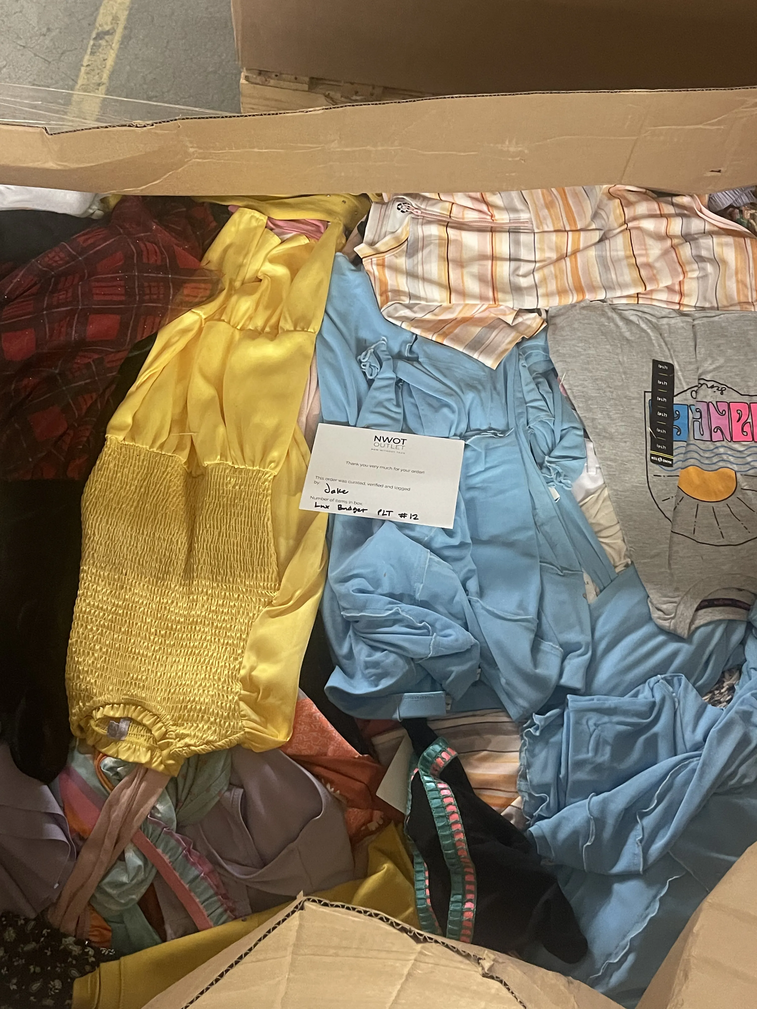 Luxury Fashion Retailer | Everyday Series | Apparel Pallets | Shelf Pulls & Returns | Manifested | Pallet #LB-12