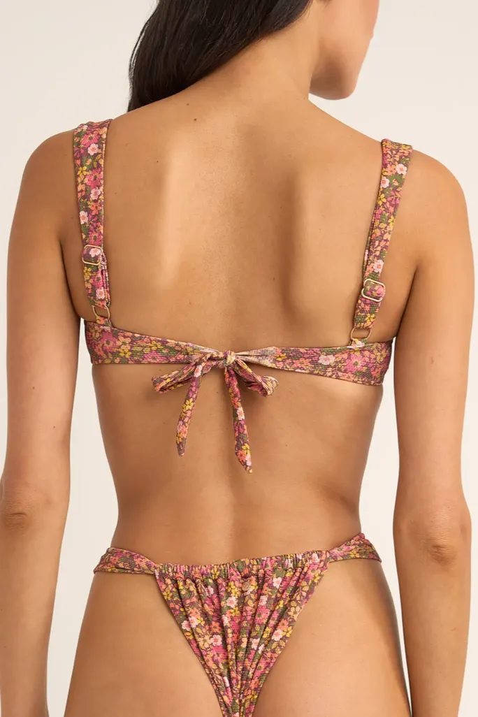 Marie Floral Soft Strap Balconette Top