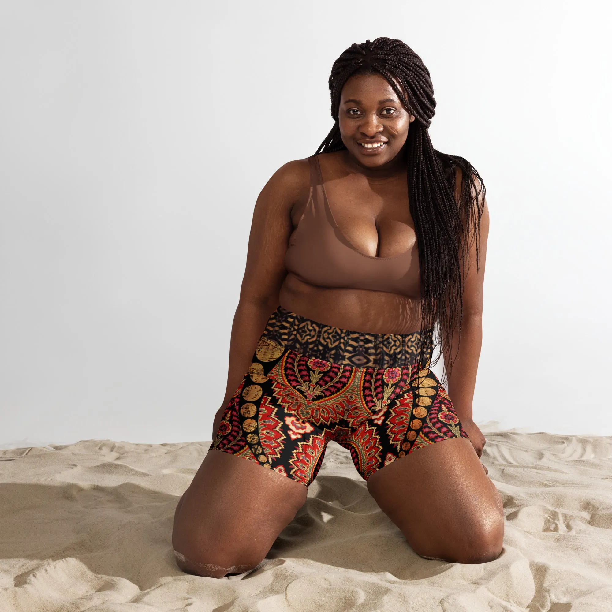 Marrakech Mystique Yoga Shorts