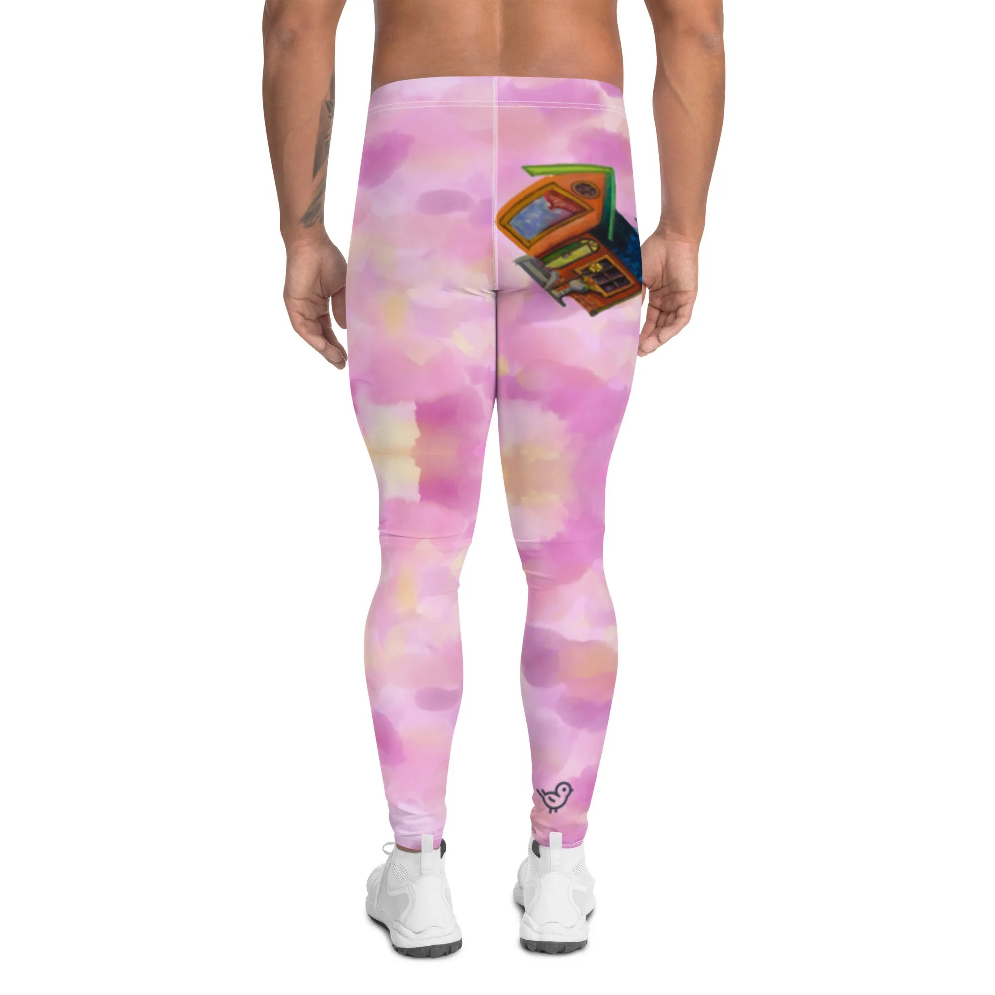 Men's Leggings "Party Dog" (Meggings)